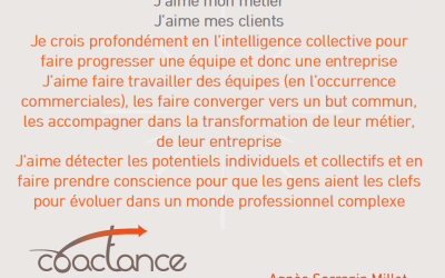 Aimer son métier, aimer ses clients